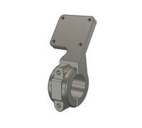 Supporto manubrio 28mm moto bicicletta compatibile con Garmin Montana 600 610 650 680 700 710Monterra
