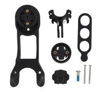 Supporto Manubrio Alluminio Per Garmin Edge H11 H36 | Lega alluminio leggera, compatibilità per garmin/ per bryton/ per cateye, design aerodinamico nero, installazione rapida