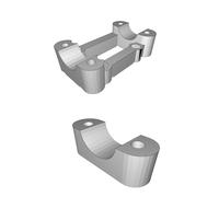 Supporto Manubrio per Navigatore GPS Garmin Zumo 220 Moto Barra 22mm Universale