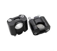 Supporto Manubrio per per moto CNC 22-32mm per Action Cam e Luci, Adattatore per DJI per osmo (black)