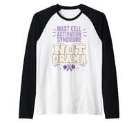 Supporto MCAS Warrior per la sindrome da attivazione dei mastociti Maglia con Maniche Raglan