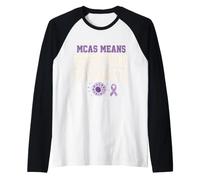 Supporto MCAS Warrior per la sindrome da attivazione dei mastociti Maglia con Maniche Raglan