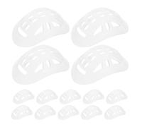 Supporto Mentoniera per Casco di Sicurezza in Plastica 24 Pezzi | Ricambio in Confezione Multipla, Riduce il Fastidio al Mento, per Operai e Manutenzione Industriale