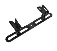 Supporto Microfono da Tavolo Nero in Metallo e Plastica | Clip per Registrazione e Desktop, Struttura Stabile, Ospita Fino a Quattro Microfoni