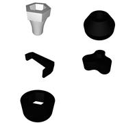 Supporto Microfono Morsetto Tavolo per Braccio Lampada Compatibile Neewer 3D