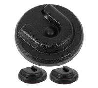 Supporto Microfono Radio Cb Manopola Rotonda Pvc Nero 3 Pezzi | Veicoli a Motore e Auto, Installazione Semplice, Compatibilità, Accessorio per Microfono