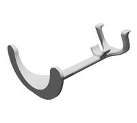 Supporto Minimalista per Rasoio Leaf Twig Safety Razor Stand Bagno Stampato 3D