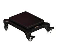 Supporto Mobile Da Pavimento Per Diffusori Vassoio Professionale Per Diffusori Staffa Con Piastra Antivibrante Rack Per Amplificatore Di Potenza Componenti Stereo(25 * 30cm(1Tier))