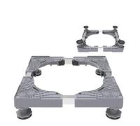 Supporto mobile for lavatrice, ruota ondulata, cestello, universale, multifunzionale, ammortizzante e con base rialzata Base per Lavatrice(Grey Mini-4 legs)