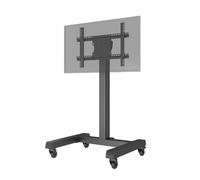 Supporto Mobile Kimex per Schermi 32''-75'' Altezza 118 Cm