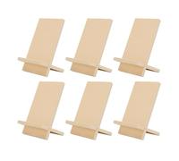 Supporto Mobile Portatile Staccabile per Telefono in Legno per Scrivania e Supporto per Telefono Cellulare Multifunzionale da Viaggio (Modello 7 10PCS)