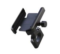 Supporto mobile Supporto Per Cellulare Per Moto, Schermo Da 4-6,5 Pollici, Base Per Specchio Da Manubrio, Girevole A 360°, Per Bicicletta E Scooter(Black Handlebar)