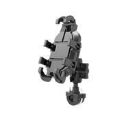 Supporto mobile Supporto Per Telefono Cellulare Con Modulo Ammortizzatore Regolabile In Qualsiasi Angolazione Per Moto, Scooter, ATV E Bici.(Black)