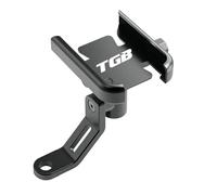 Supporto mobile Supporto Per Telefono Per Moto Supporto In Lega Di Alluminio Per TGB 425 Blade 550 600 1000 Blade525 Target 325 535 550 600 EPS Bellavita 2021(Black)
