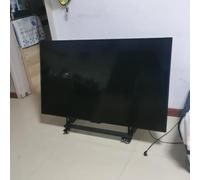 Supporto mobile universale per TV da pavimento - Supporto mobile per TV da 32-75 pollici, con supporto inclinabile/ruote di bloccaggio, per podio portatile per sala conferenze in casa e ufficio