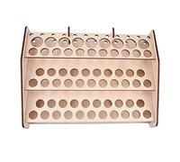 Supporto modulare in legno per vernici, modello Hobby Parts Tools Storage Rack # 124