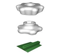 Supporto Molatura per Affilatrice Umida 12mm Tiger Tormek RecordPower Güde