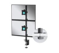Onkron Supporto per due monitor da 13-34 pollici orientabili a 180°