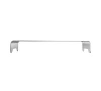 Supporto per monitor in alluminio, Supporto per pavimento argento, 10 kg, Argento
