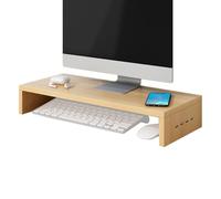 Supporto Monitor per Desktop, Booster con 4 Porte USB - Supporto per Computer Contrabbando Desktop per Computer per Schermo di stampante per Computer Electronics Home S