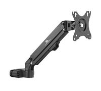 Supporto monitor per tubo/post 28-60 mm Maclean, 17-27'', 7 kg max, molla a gas, MC-459
