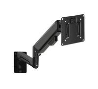 Supporto Monitor Scrivania Supporto da parete for monitor singolo in alluminio, braccio di montaggio for monitor a molla pneumatica a movimento completo for schermi fino a 32 pollici e 19,8 libbre, VE