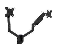 Supporto monitor TooQ LP1434TNR-B doppio braccio regolabile 13-34" bianco