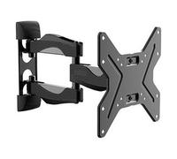 Supporto monitor TV parete ( 25 Kg ) VESA 200 x 200 Tre snodi inclinabile Black ELTRIS200