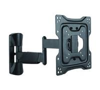 VALUE 17991143 - Supporto TV da parete, inclinabile, orientabile, nero, 25 kg