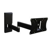 Supporto monitor TV parete ( 30 Kg ) VESA 100 x 200 Tre snodi Black ENTR1020