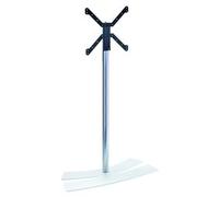 Supporto monitor TV pavimento ( 30 Kg ) VESA 400 x 400 Lux Up 1400 L White e Silver 038243