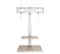 TECHLY 621734 Supporto a Pavimento per TV LCD/LED/Plasma 32-70" Bianco