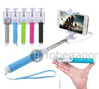 SUPPORTO MONOPOD GR-2 ASTA ALLUNGABILE SMARTPHONE CELLULARE FOTO SELFIE PULSANTE