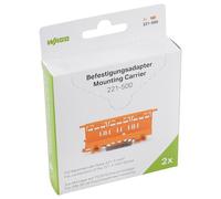 Supporto Montaggio 2 3 E 5 Vie Serie 221 Arancione Pacco Di 2 221-500/995-002