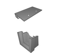 Supporto Montaggio per Garmin Striker 4 GPS Ecoscandaglio Barca Holder 3D