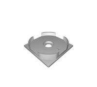 Supporto Montaggio per Philips Hue Tap Dial Switch Feller Edizio Duo Plate