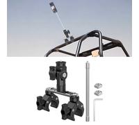 Supporto morsetto granchio doppia testa con braccio regolabile per fotocamera DJ