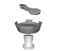 Supporto Morsetto per Eufy SpaceView Baby Monitor Telecamera Angolo 20°