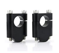 Supporto Morsetto Riser Manubrio Per Arctic Per Cat1000 Per Thundercat Per DVX400 2003-2024 Motocicletta Riser Manubrio Da 7/8" 22mm Morsetti Riser Manubrio Fat Bar(Black Riser 40mm)