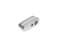 Supporto Morsetto Riser Manubrio Per BMW Per RNINET Per Scrambler Per R9T Per K1600B Per K1600AG Riser Manubrio Rialzato Per Motociclette Altezza 20mm(Silver)