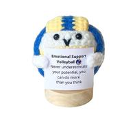 Supporto Motivazionale All'uncinetto | Sfera Decorativa Fatta A Mano Con Citazione Ispirazionale,Palla All'uncinetto Con Frase Motivazionale Per Decorazione Casa, Ufficio E Benessere
