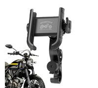 Supporto motocicletta per smartphone Morsetto Antiurto Girevole per | Supporto Telefono da Manubrio Moto per Turismo, Sport, Corsa, Navigazione, Ascolto di Musica, Compleanno, Natale