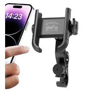 Supporto motocicletta per smartphone Morsetto per Cellulare Rotante | Supporto Telefono per lo Scooter Elettrico per Pendolarismo Turismo Gps Ascolto Musica Compleanno Natale