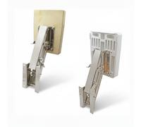 Supporto Motore a Pantografo 6HP - Struttura in Acciaio Inox - Legno