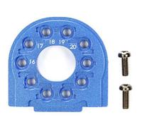 Supporto motore alluminio tt 02/b parte tuning tamiya 54558