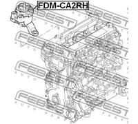 FEBEST FDM-CA2RH Supporto motore