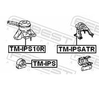 Destra Cuscinetti Motore (Hydro ) Adatto A per Toyota OE: 12362-74480 OE zu