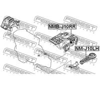 FEBEST Supporto motore