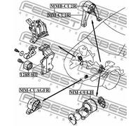 FEBEST MM-CULH Supporto motore