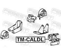 FEBEST TM-CALDL Supporto motore